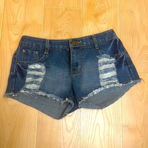 Low rise booty shorts